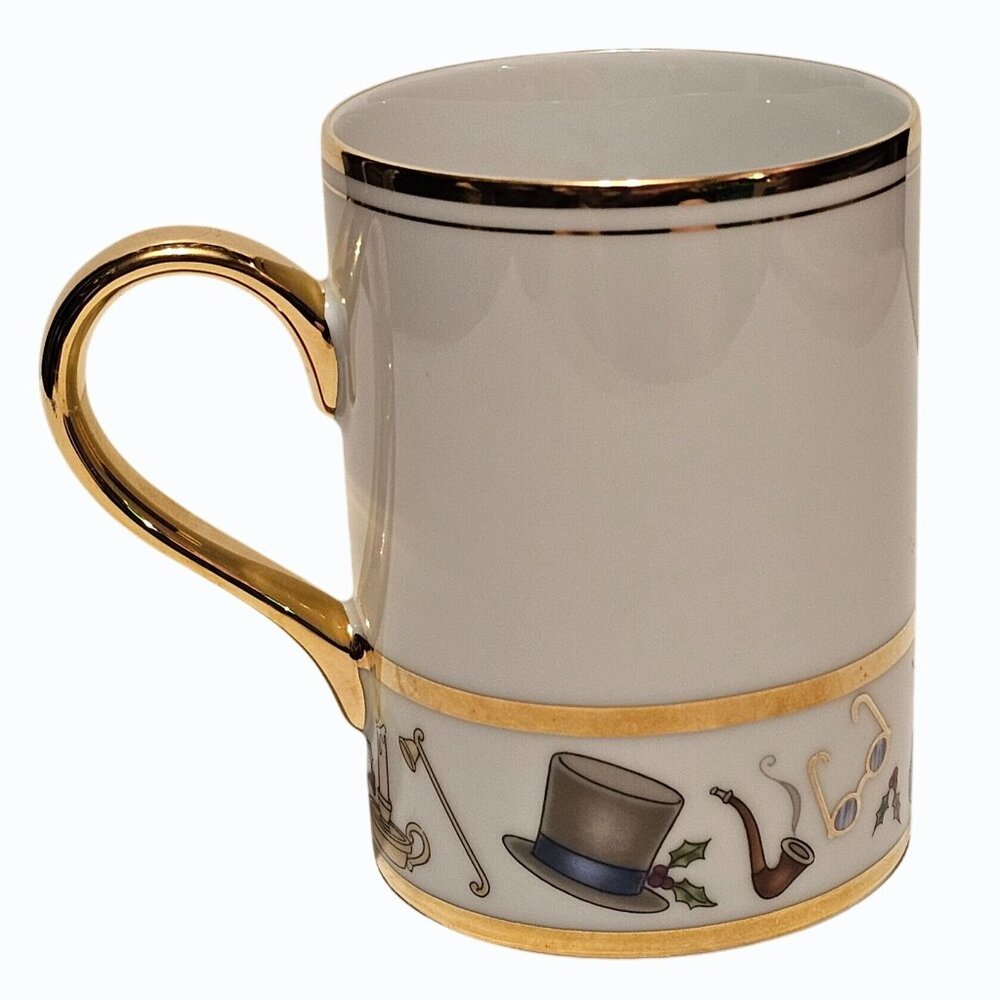 Rare Dickens Department 56 Christmas Mug Made in Japan - Picture 4 of 13